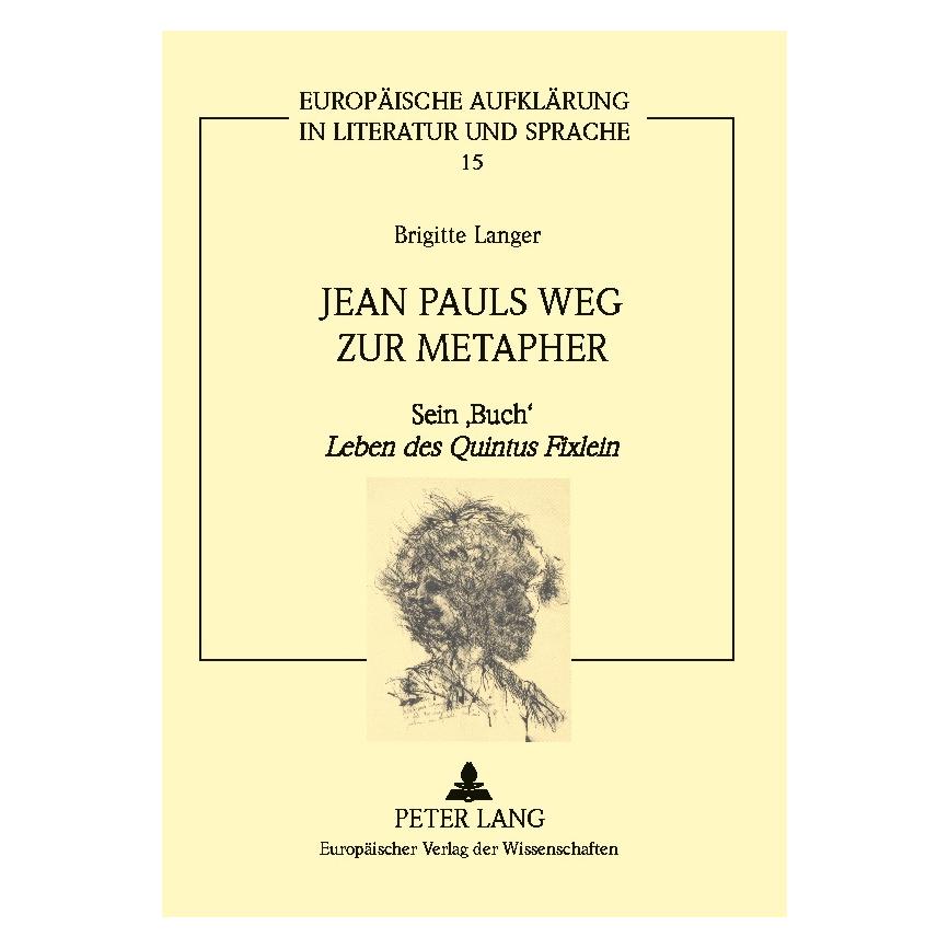 Peter Lang Jean Pauls Weg zur Metapher (Deutsch, Softcover, Brigitte Langer) (8239238)
