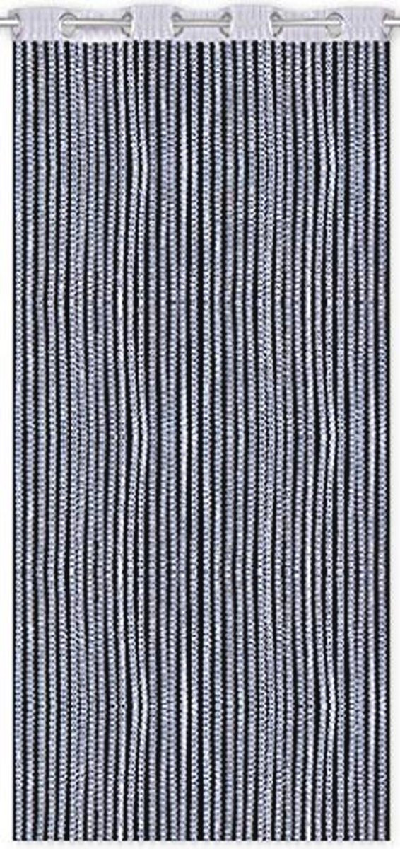 Transparant draadgordijn met Lurex-effect voor deuren