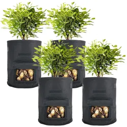 Casativo, Blumentopf, XL-Pflanzen-Wachstumssäcke (40 x 35 cm)