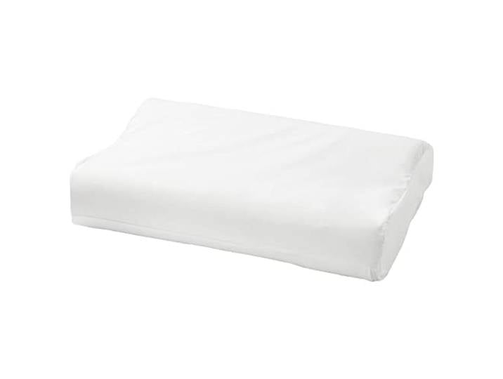 Ikea Rosenskarm 504.493.42 Taie d'oreiller pour oreiller ergonomique Blanc 33 x 50 cm