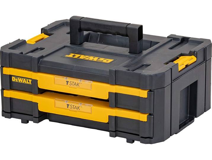 Coffret de Transport DEWALT T-Stak box IV 2 Tiroirs (DWST1-70706)