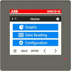 ABB M4M 30-M ETHERNET Netzanalysegerät MID, Modbus TCP, Umfassende Funktionen