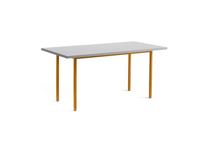 HAY Two-Colour Esstisch 82x160 cm Ochre-light grey