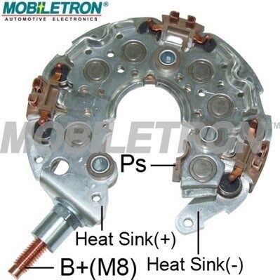 Mobiletron Gleichrichter, Generator Rn-53 117mm