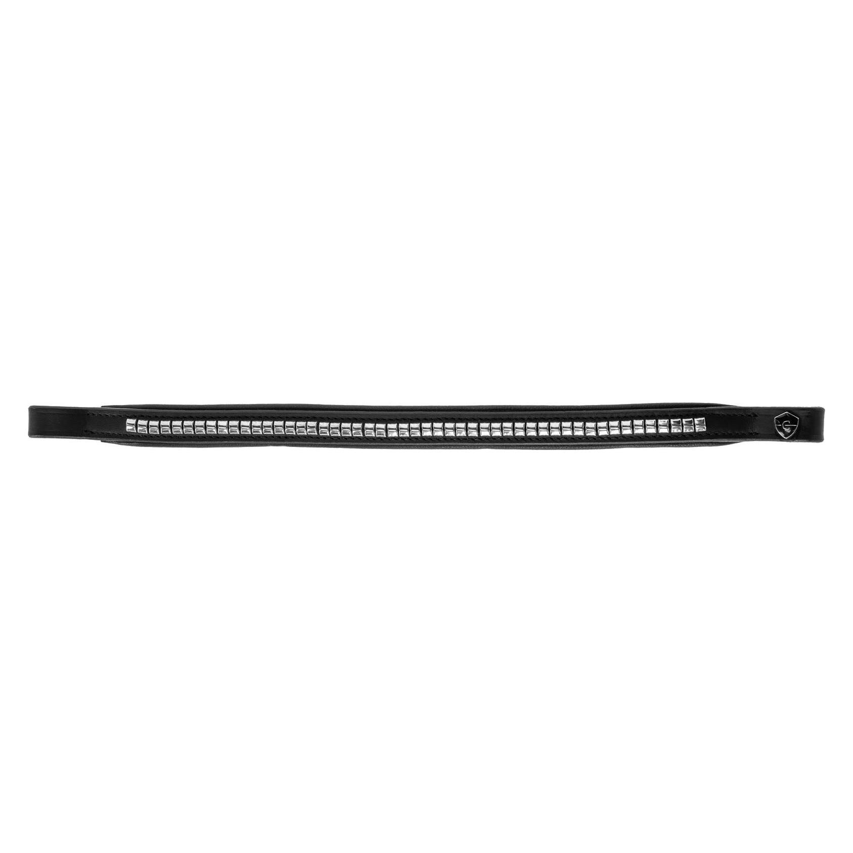 Kerbl Stirnriemen Clincher gerade, schwarz, Full (3230210)