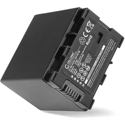 Cellonic Akku für JVC GZ-HM430, GZ-HM655, GZ-HM445, GZ-MS216, GZ-MG750, GZ-HM845 (Kamera Akku), Kamera Stromversorgung, Schwarz