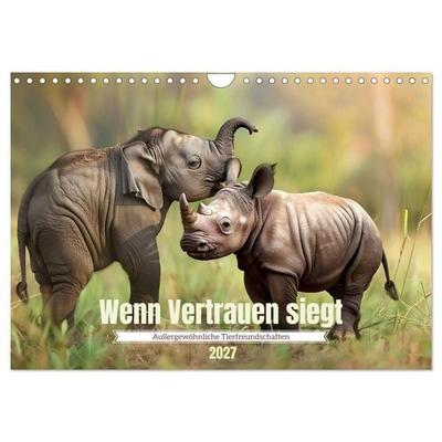 Wenn Vertrauen siegt (Wandkalender 2027 DIN A4 quer), CALVENDO Monatskalender