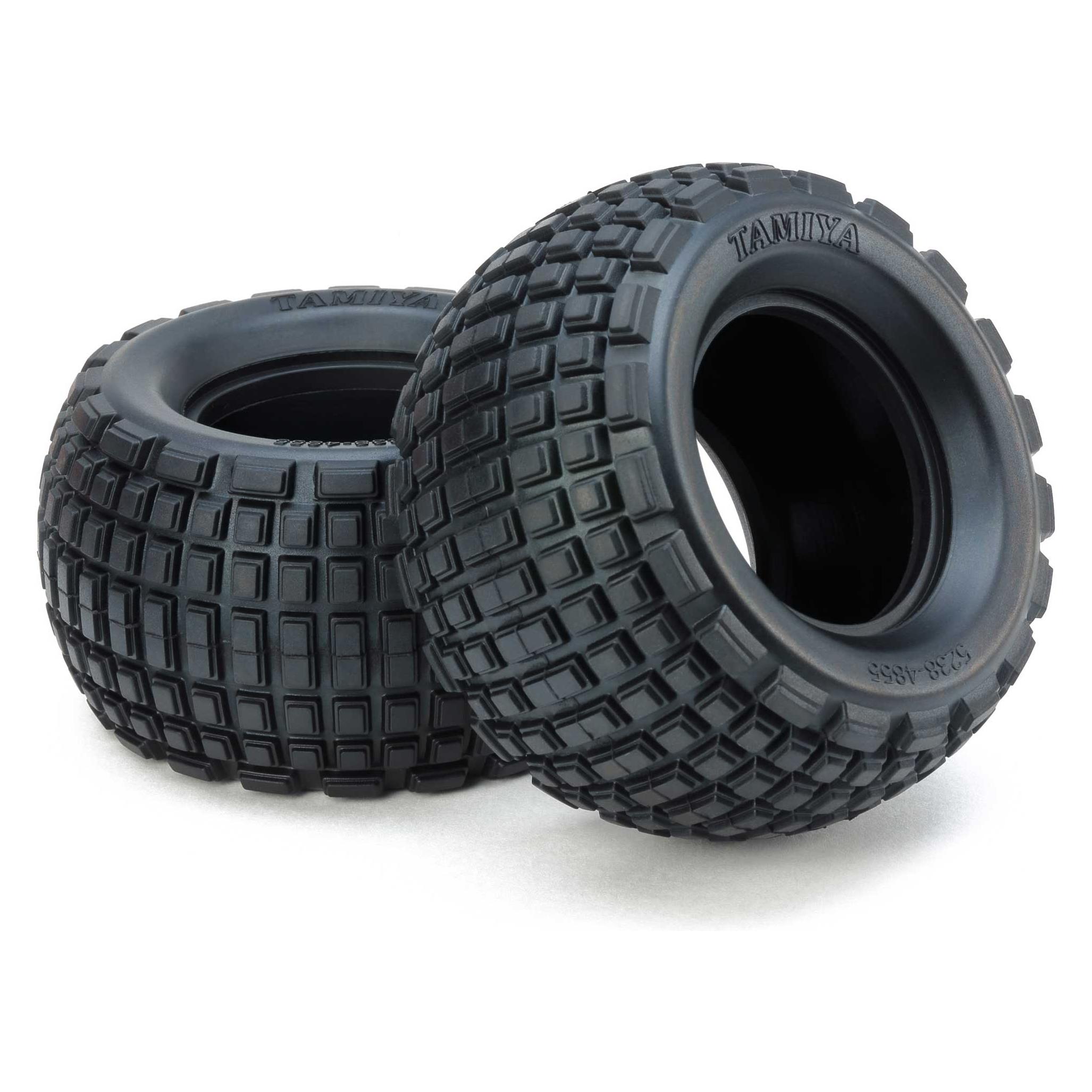 Tamiya ST Block Rear Bubble Tires (soft/2pcs) (TAM 54954)