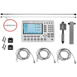4-Achsen Magnetband-Messsystem-Set mit LCD-Bildschirm für F207-V und F307-V