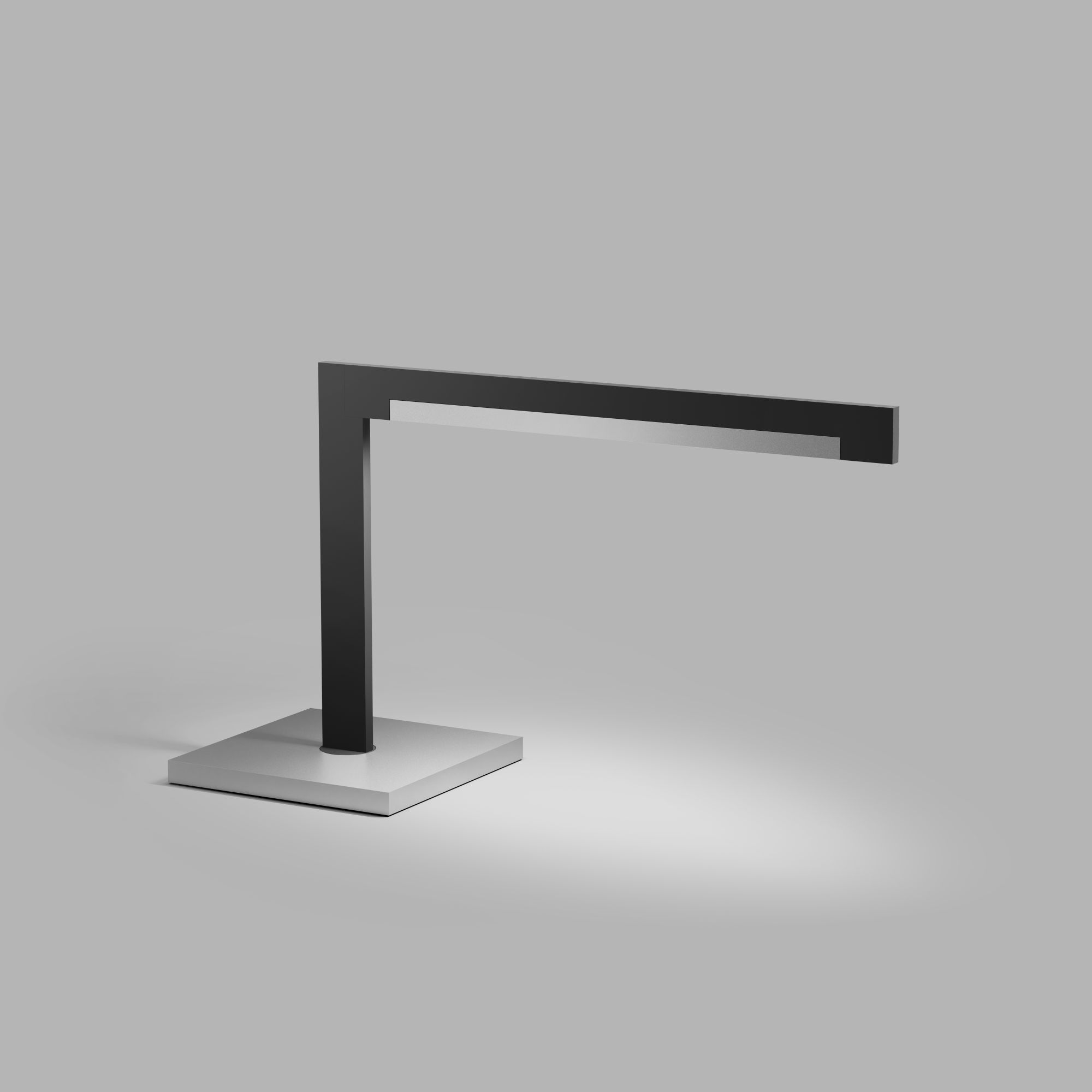 Light-Point LED-Schreibtischleuchte INLAY T2 LINEAR schwarz/silber 900051 5711389001179