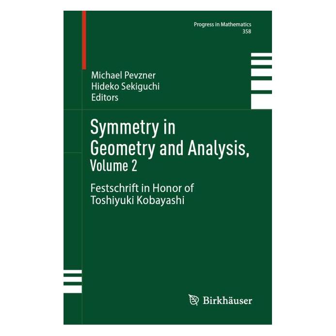 Springer Symmetry in Geometry and Analysis, Volume 2 (Englisch, Hardcover, Michael Pevzner, Sekiguchi) (61519540)
