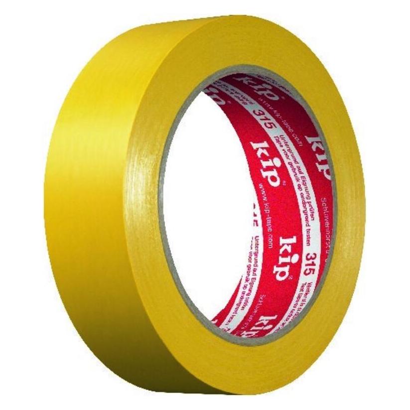 Kip 315 PVC-Schutzband-glatt gelb 30mmx33m (30 mm) (76553618)