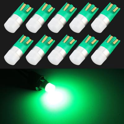 Inspired Deals 10PCS T10 LED Bulb W5W 194 LED Replacement Car Clearance Parking Lights green Light