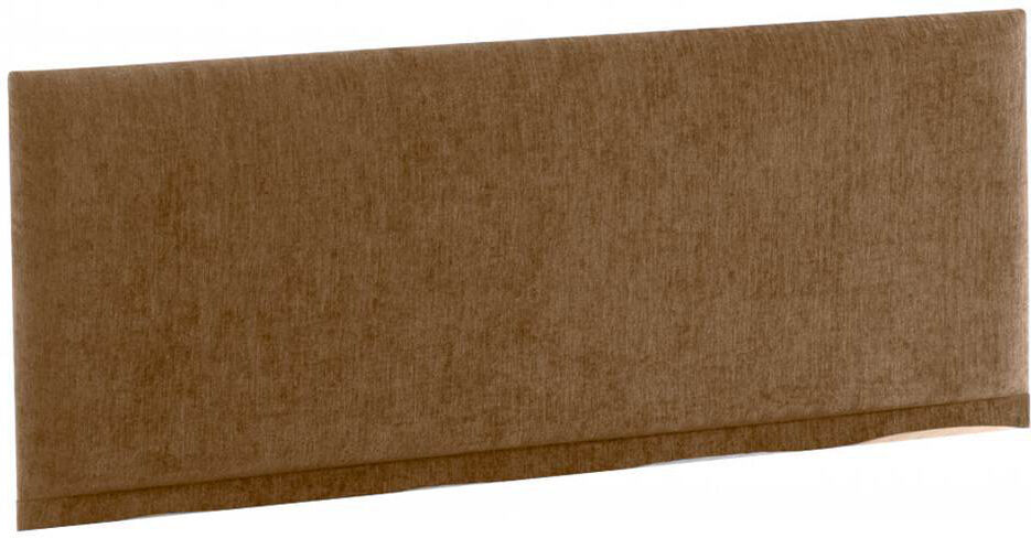 17 Stories Erian Upholstered Chenille Headboard Chenille/Mink Double (4'6)