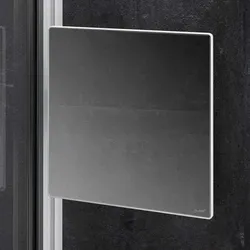 Hüppe Select+ Mirror silber matt - Duschkabine