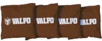 Skip's Garage Valparaiso University Brown Cornhole Bags