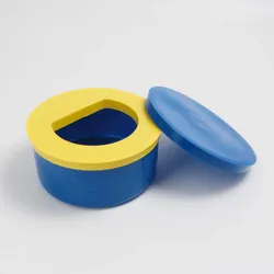 Planatol Leimtopf, blau, gelb