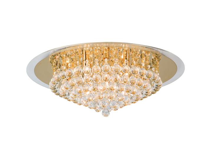 Briamond Deckenlampe Gloria gold Stahl/ K9 Kristall B 62 cm
