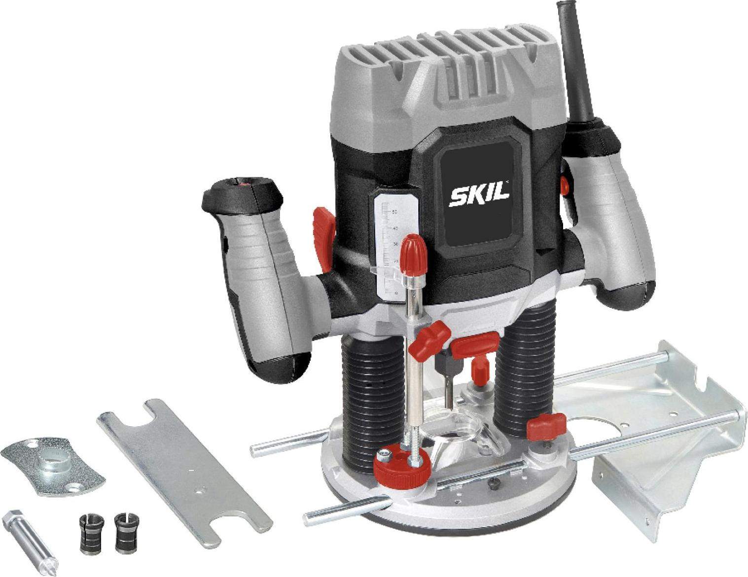 Skil Bovenfrees 1200 W met geleider en spanbekken, model 1841 AA
