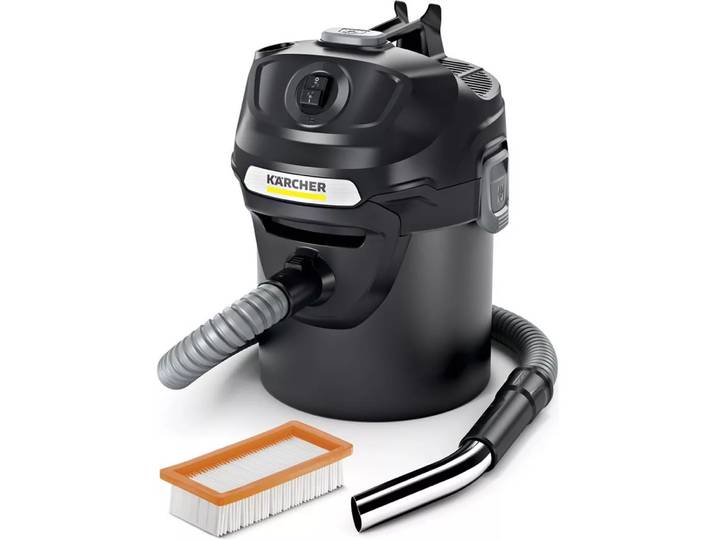 Karcher - AD 2 CH Aschesauger, Schwarz, 330 mm