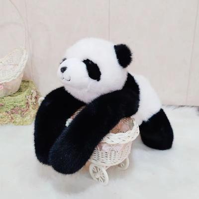 Inspired Finds CozyHug Long Arm Weighted Plush Animal Pillow panda