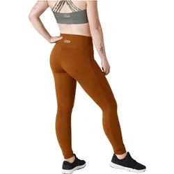 Rupe, Damen, Tights, Technical (XS), Weiss, Orange