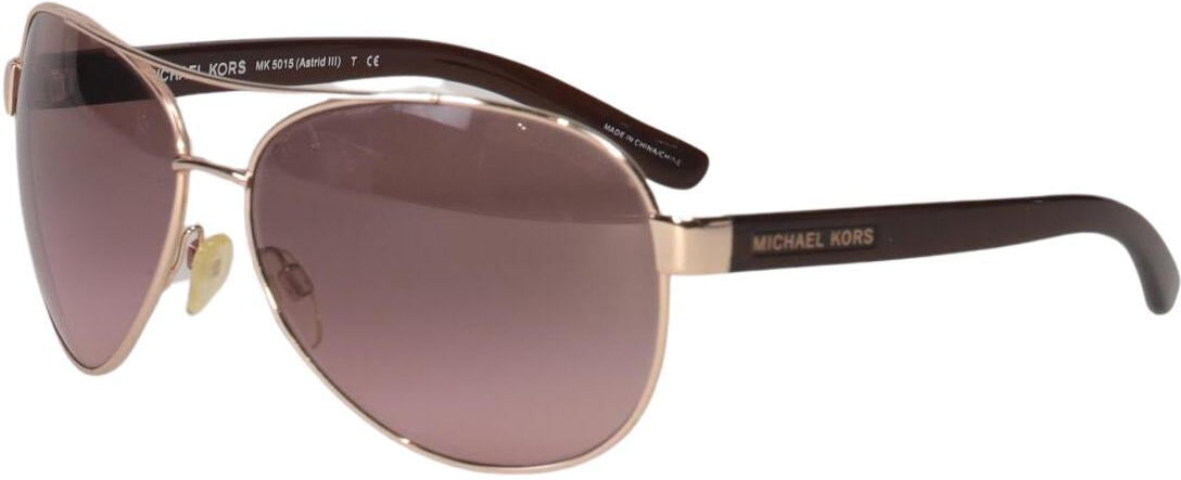 Michael Michael Kors Damen Sonnenbrille, Gold - Second Hand
