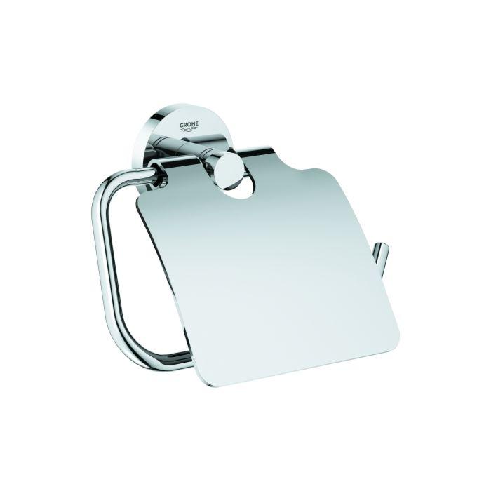 Grohe Essentials Papierhalter 40367001 chrom, mit Deckel