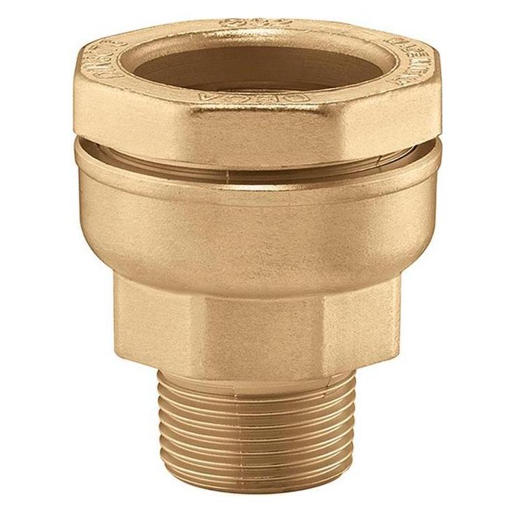Caleffi Anschlussverschraubung 862 Messing, reduziert 63 x 1 1/2" AG (862863)
