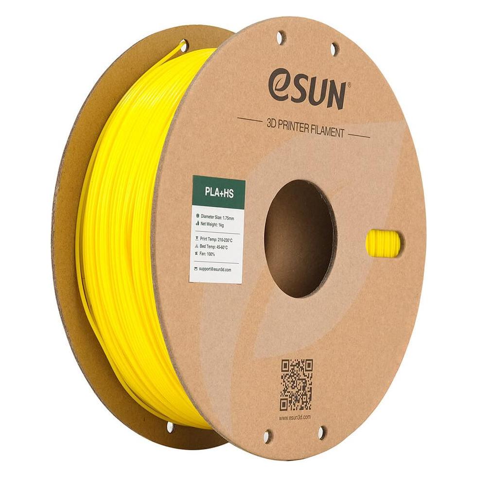 eSUN EPLA+HS 1,75mm YELLOW 1kg (PLA+, 1000 g, 1.75 mm) (ePLA+HS-P175Y1)