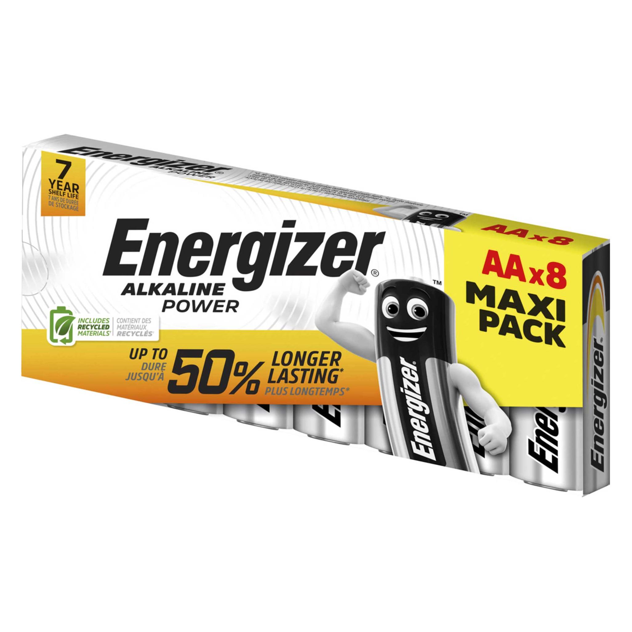 Energizer Alkaline Power (8 Stk., AA) (7638900410679)
