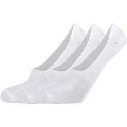 3er Pack ENDURANCE Livio Silicone Füßlinge Damen 1002 - white 31-34