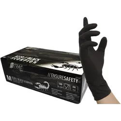 NITRAS® Einmalhandschuhe BLACK SCORPION M schwarz