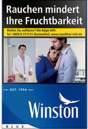 Winston Blue 100 Cigarettes - 1 cartouche (10x20)