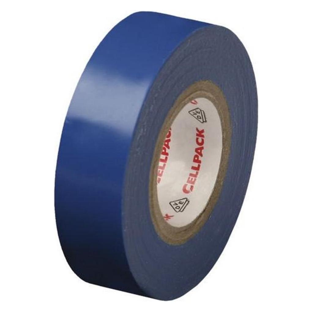 CellPack Isolierband 10 m x 15 mm, Blau (15 mm) (145825)