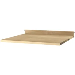 String System Schreibtischplatte 58x58 cm Eiche natur