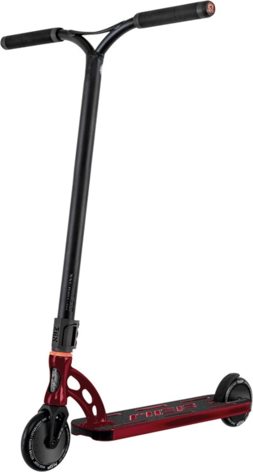Madd Stuntscooter Origin Extreme , Chromized Red - Schwarz Rot