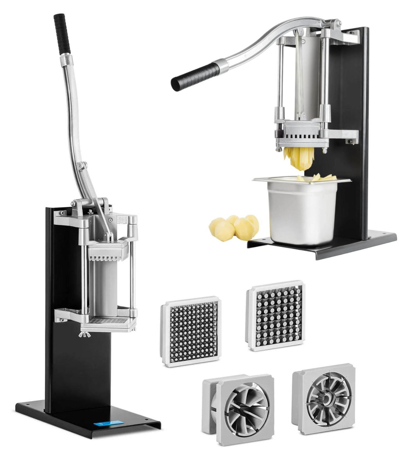 Royal Catering RCKS-4 universele groente- en fruit snijmachine