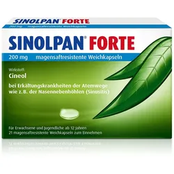 SINOLPAN forte 200 mg magensaftres.Weichkapseln 21 St