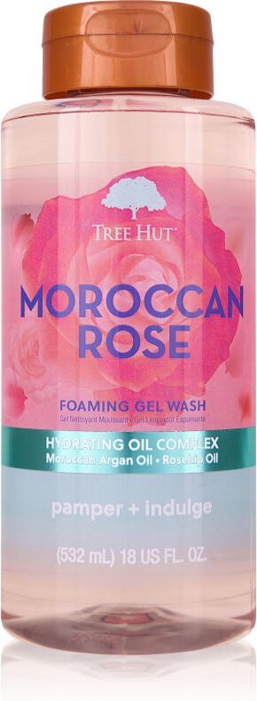 Tree Hut Moroccan Rose Foaming Gel Wash gel douche moussant 532 ml