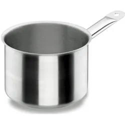 Lacor Chef Classic Stielkasserolle, Pfanne + Kochtopf, Silber, Grau