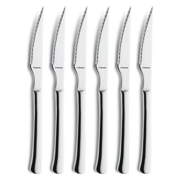 Amefa Steakmesser Set 6-teilig auf Hängekarte Chuletero (6 Stk., Messer) (703800BC09BR6)