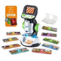 VTech 616104 - School & Go - Interaktives Video-Mikroskop