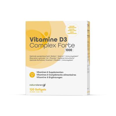 Natural Energy Vitamine D3 Complex Forte 120 St Kapseln