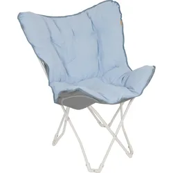 Bo-Camp Pastel Murat M Schmetterlingsstuhl blau