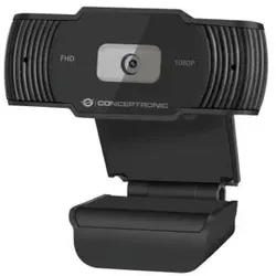 Conceptronic AMDIS 1080P FullHD Webcam mit Mikrofon
