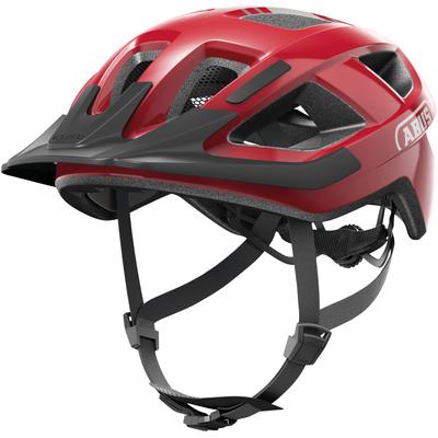 Fahrradhelm ABUS "Aduro 3.0 LED" Gr. L, rot (rot (blaze rot)), Helme, L