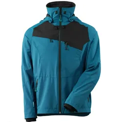 Stretch-Regenjacke Advanced - M - petrol