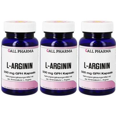 L-Arginin 500 mg GPH Kapseln x3 3x160 St