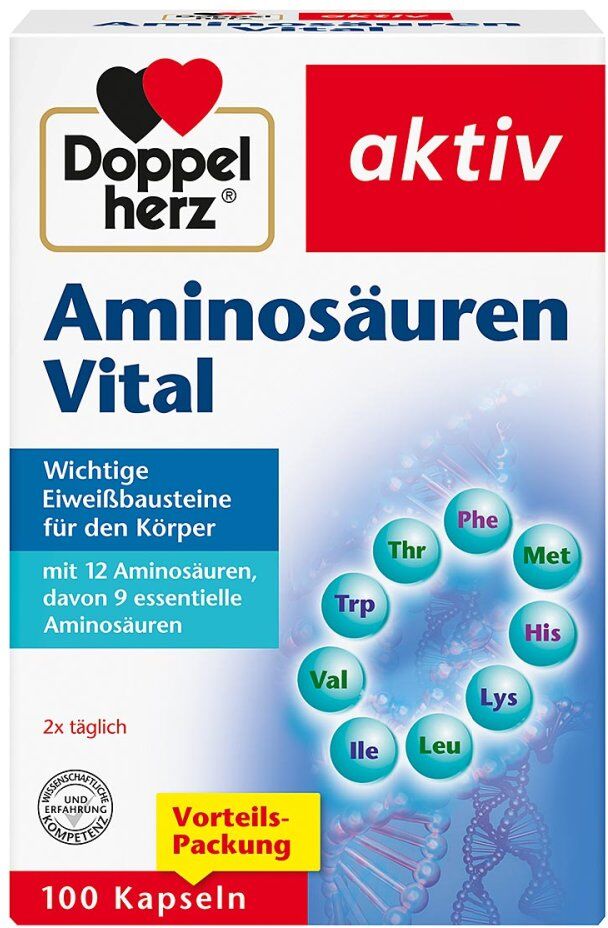 Doppelherz Aminosäuren Vital Kapseln 100stk